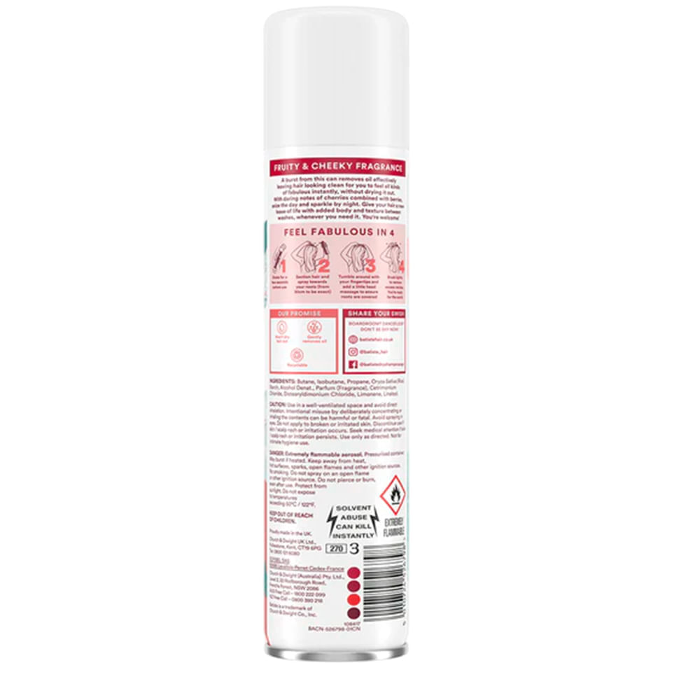 Shampoo à Seco Batiste Cherry Hair 200ml