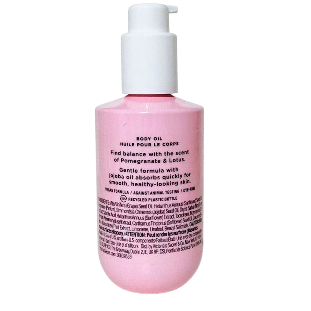 Body Oil Victoria's Secret Pomegranate & Lotus Balance 220ml