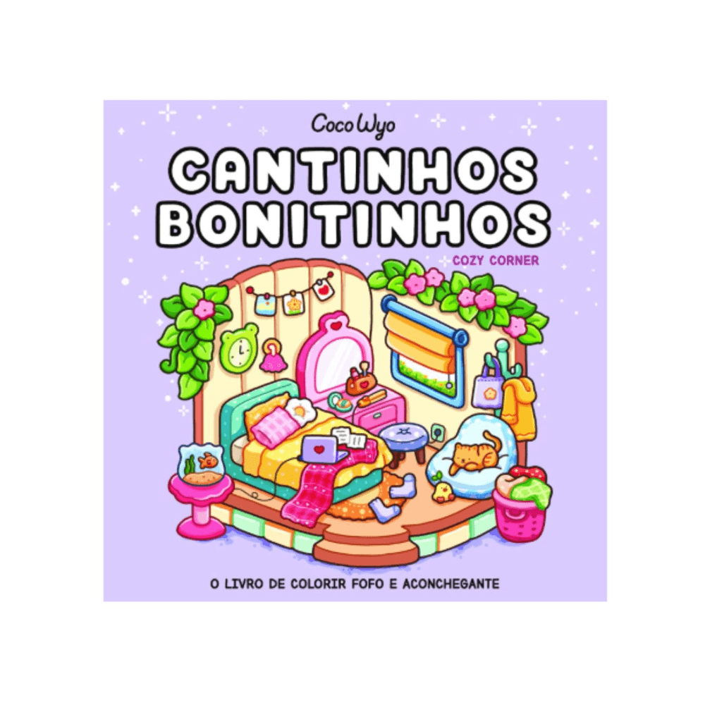 Livro de Colorir Cantinhos Bonitinhos CocoWyo
