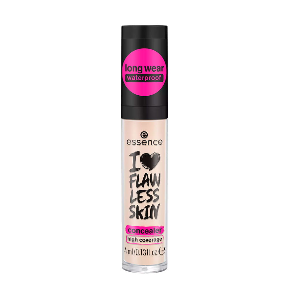 Corretivo Essence I Love Flawless Skin Concealer N10 Light Porcelain 4ml