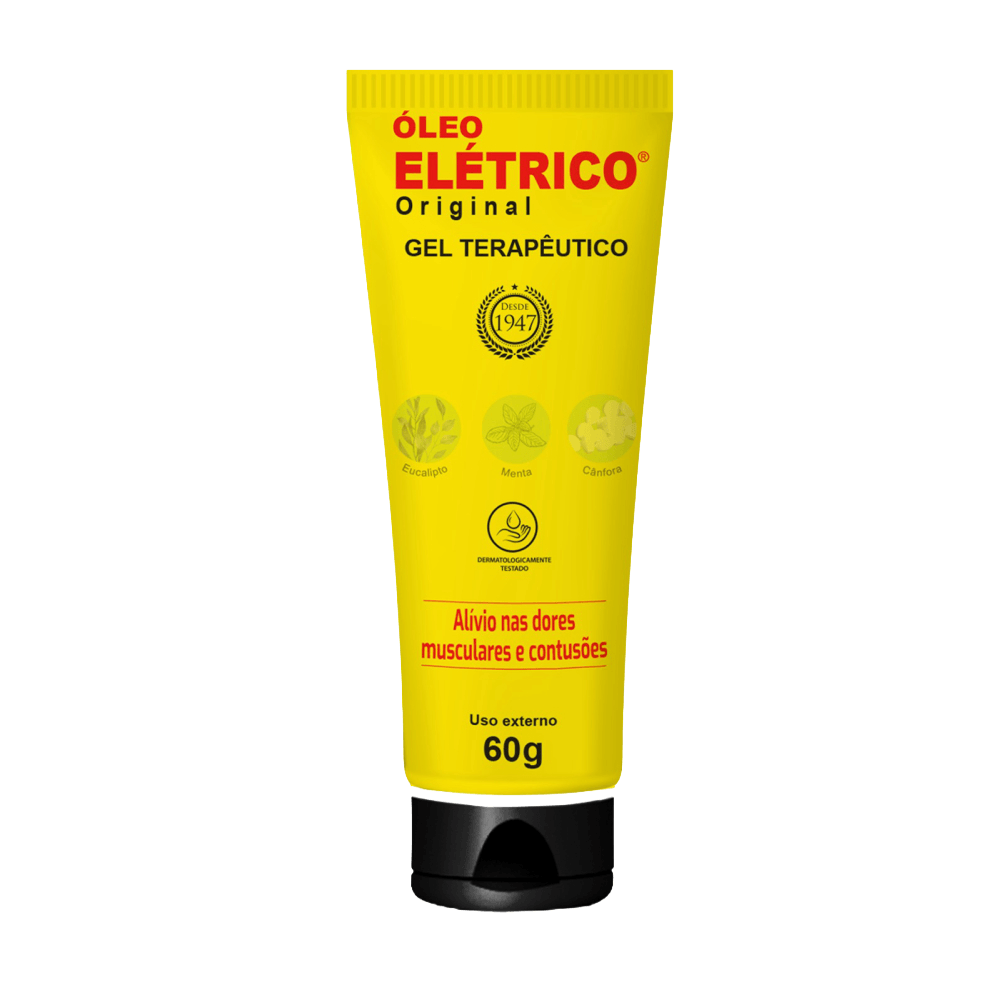 Gel Óleo Elétrico Original Para Massagem