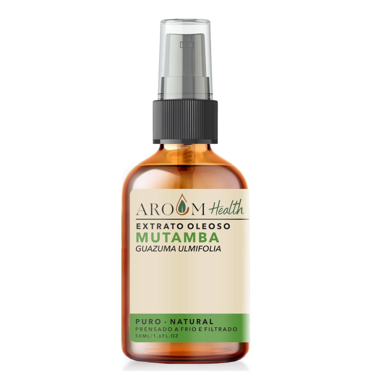 Óleo de Mutamba 100% Puro Natural Cabelo e Pele  50 ml Aroom Health
