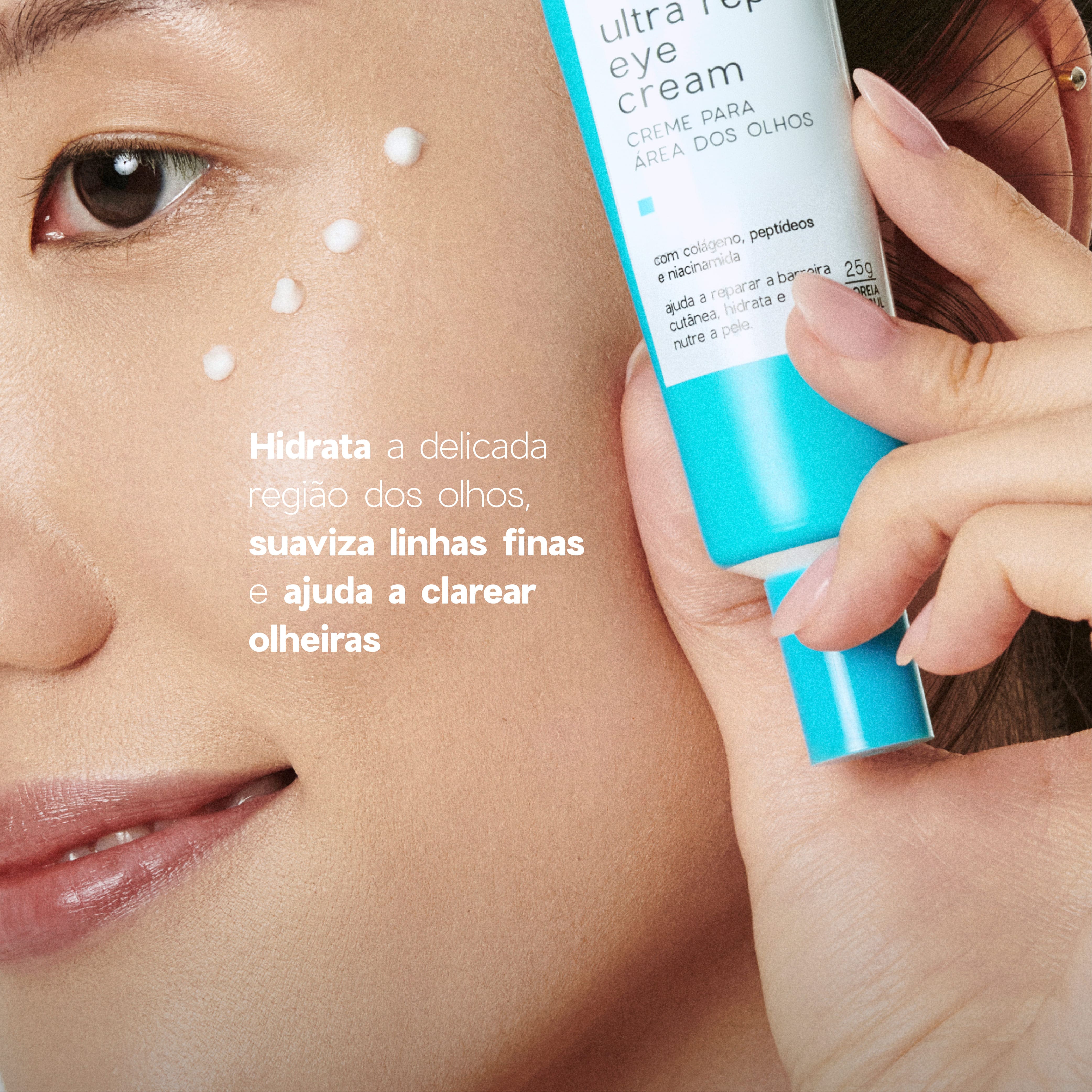 Kit Tônico Facial + Creme para Área Dos Olhos Ultra Repair