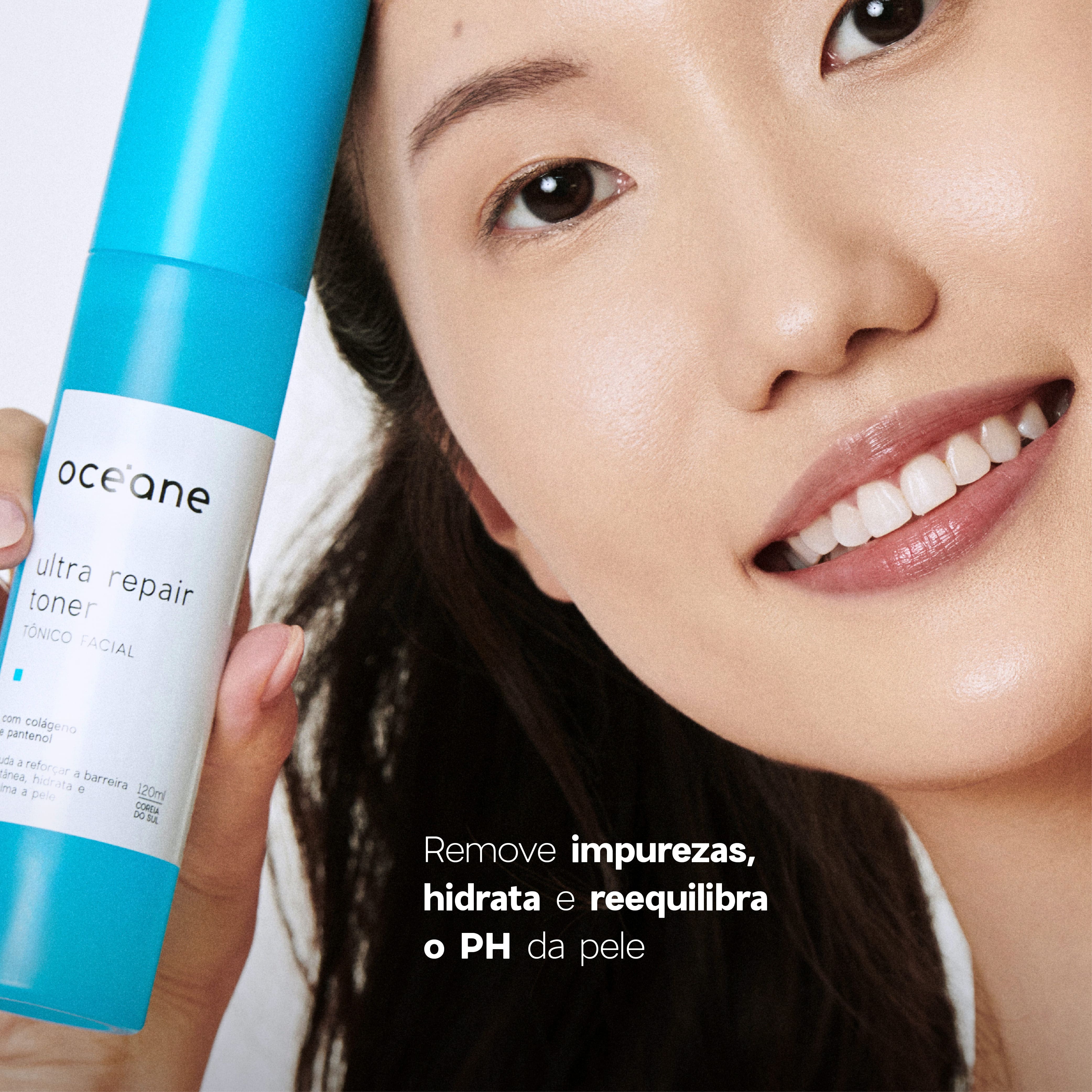 Kit Tônico Facial + Duo Sérum e Creme Hidratante Ultra Repair
