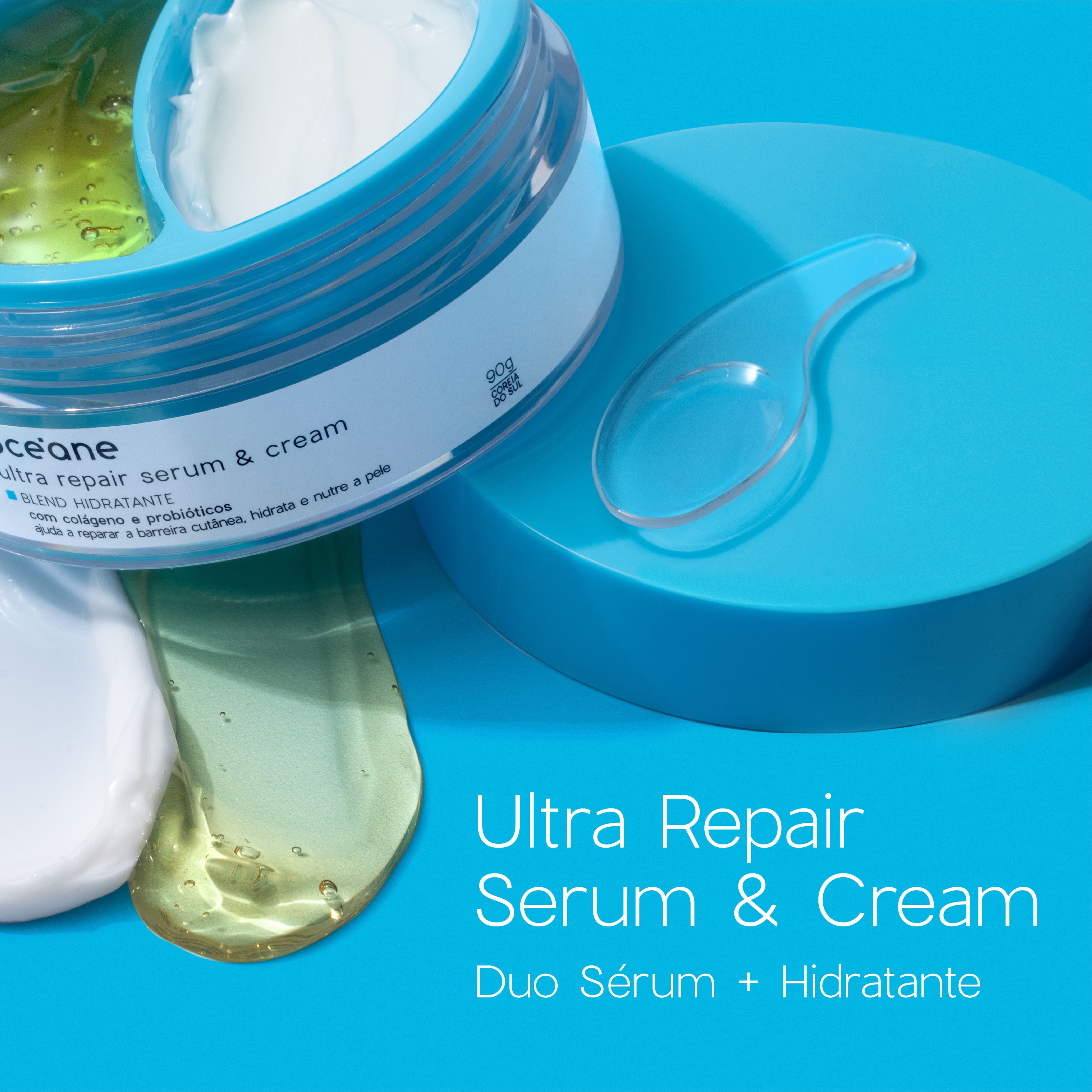 Kit Tônico Facial + Duo Sérum e Creme Hidratante Ultra Repair