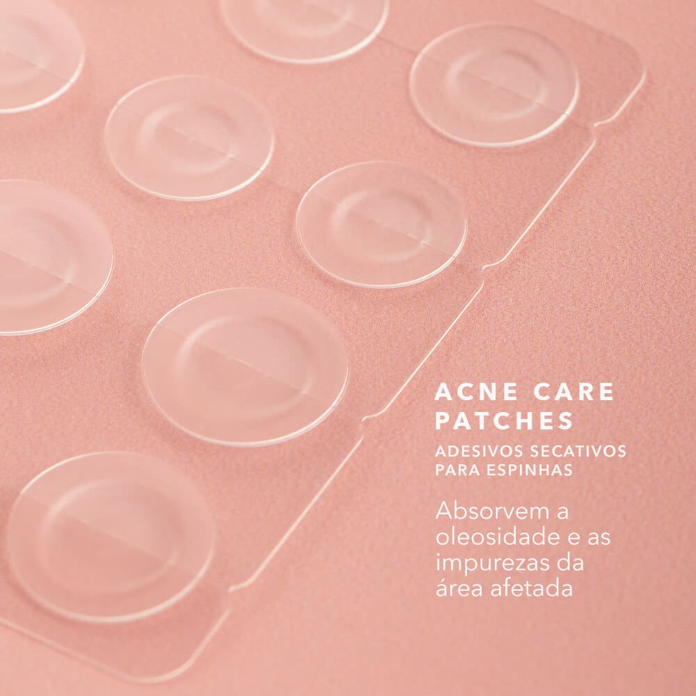 Kit Adesivo Secativo + Máscara Facial Antiacne