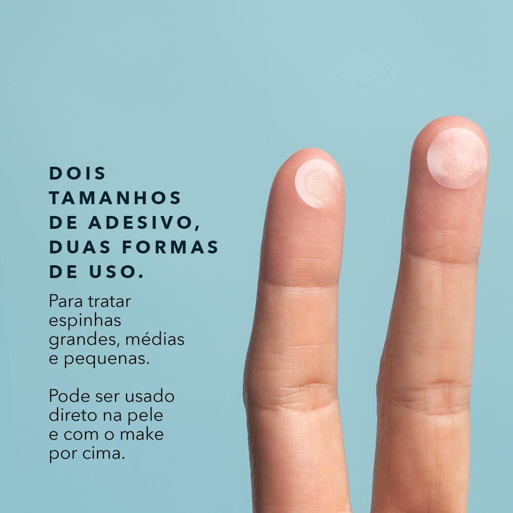 Kit Adesivo Secativo + Máscara Facial Antiacne
