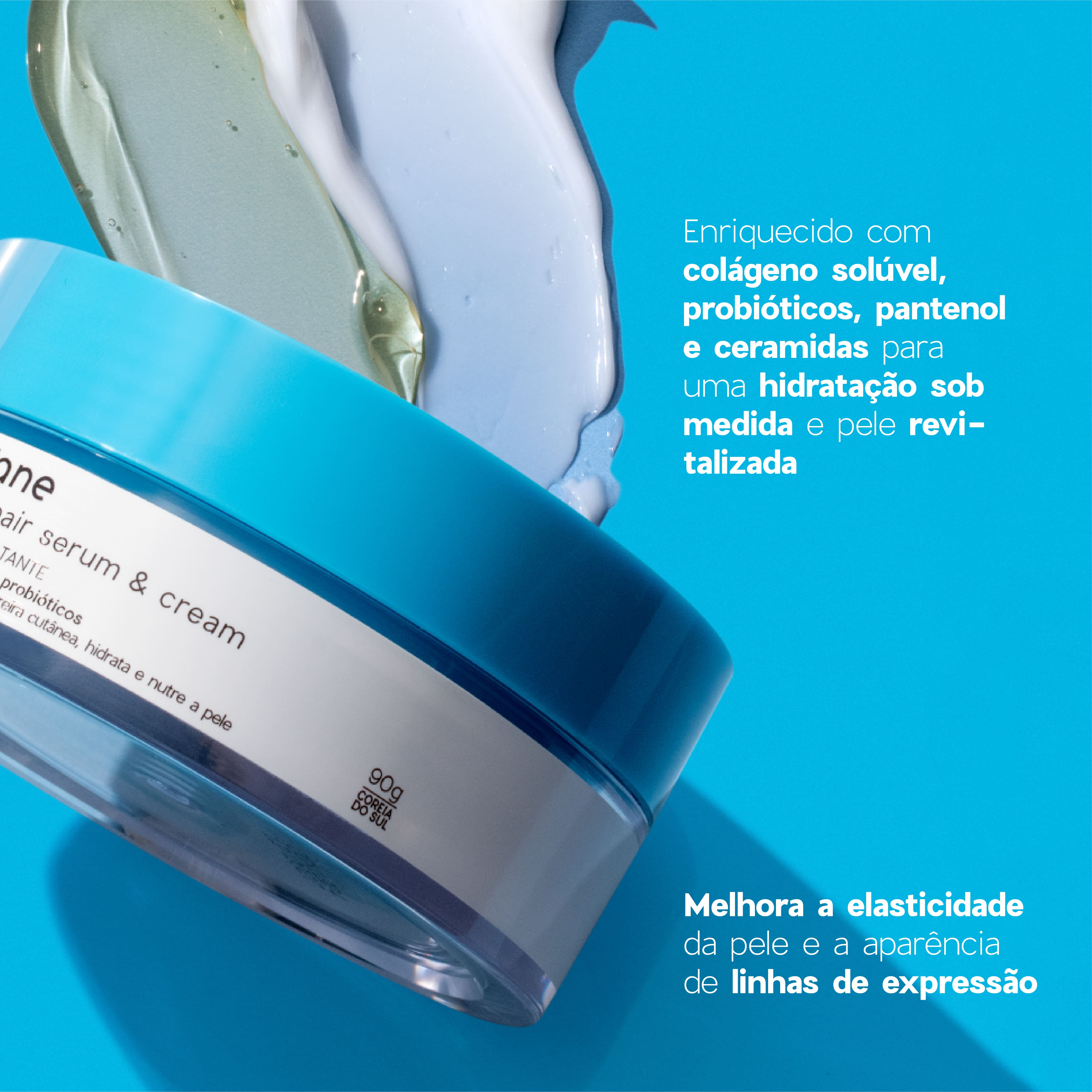 Duo Sérum e Creme Hidratante Ultra Repair Serum And Cream 90g