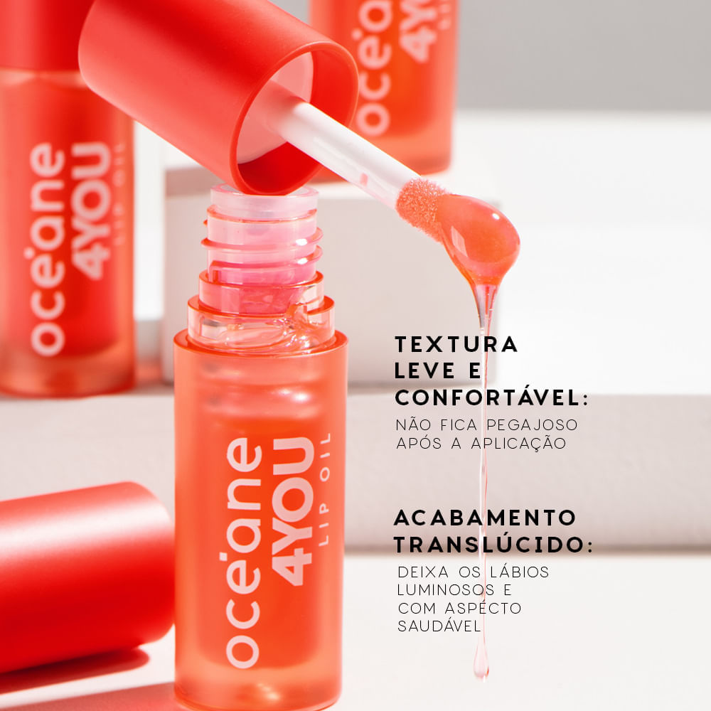 Kit Mini Lip Oil +  Mini Blush Cremoso + Mini Daily Makeup