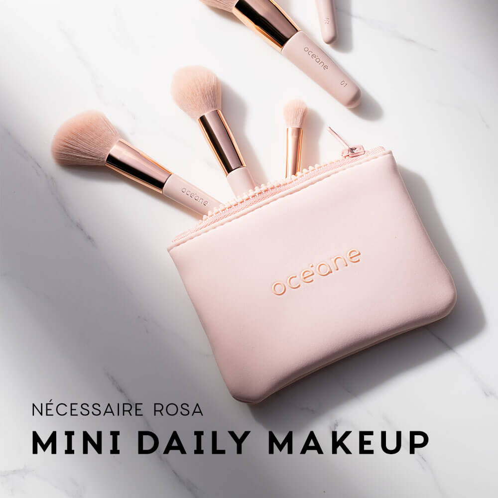 Kit Mini Lip Oil +  Mini Blush Cremoso + Mini Daily Makeup