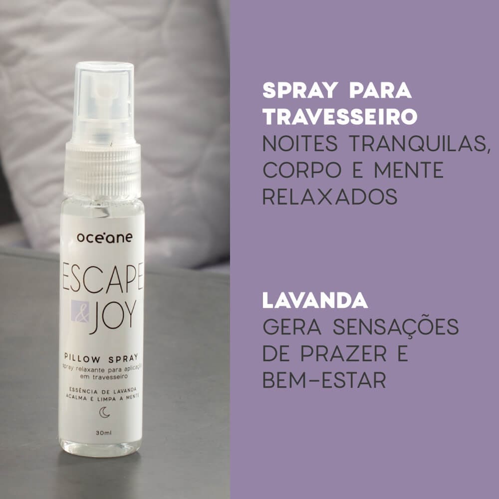 Kit Creme para As Mãos Sleep + Spray Relaxante para Travesseiro