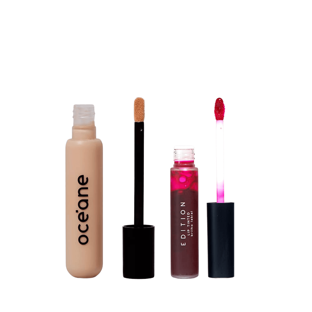 Kit Corretivo Líquido Fair +  Lip Tint Océane Edition