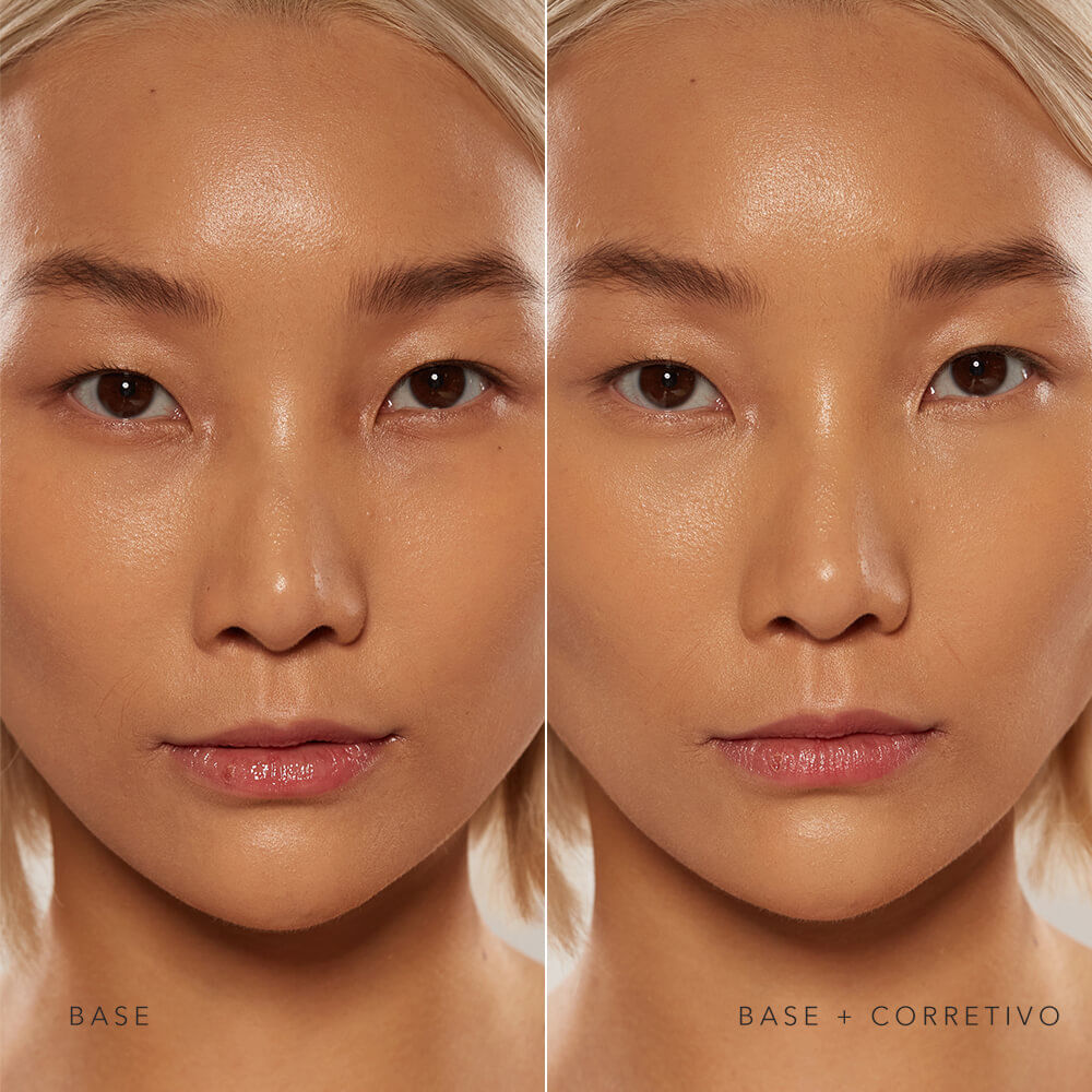 Kit Base em Bastão Beige + Corretivo Líquido Medium Light Océane Edition