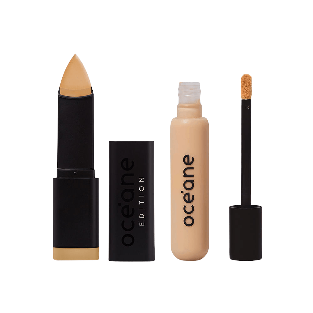 Kit Base em Bastão Desert + Corretivo Líquido Light Océane Edition