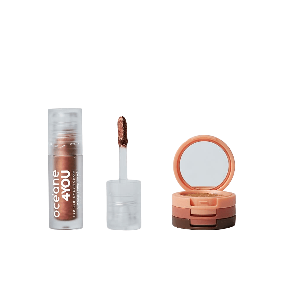 Kit Trio de Sombras Cooper Shine Sombra Liquida Oasis 4you