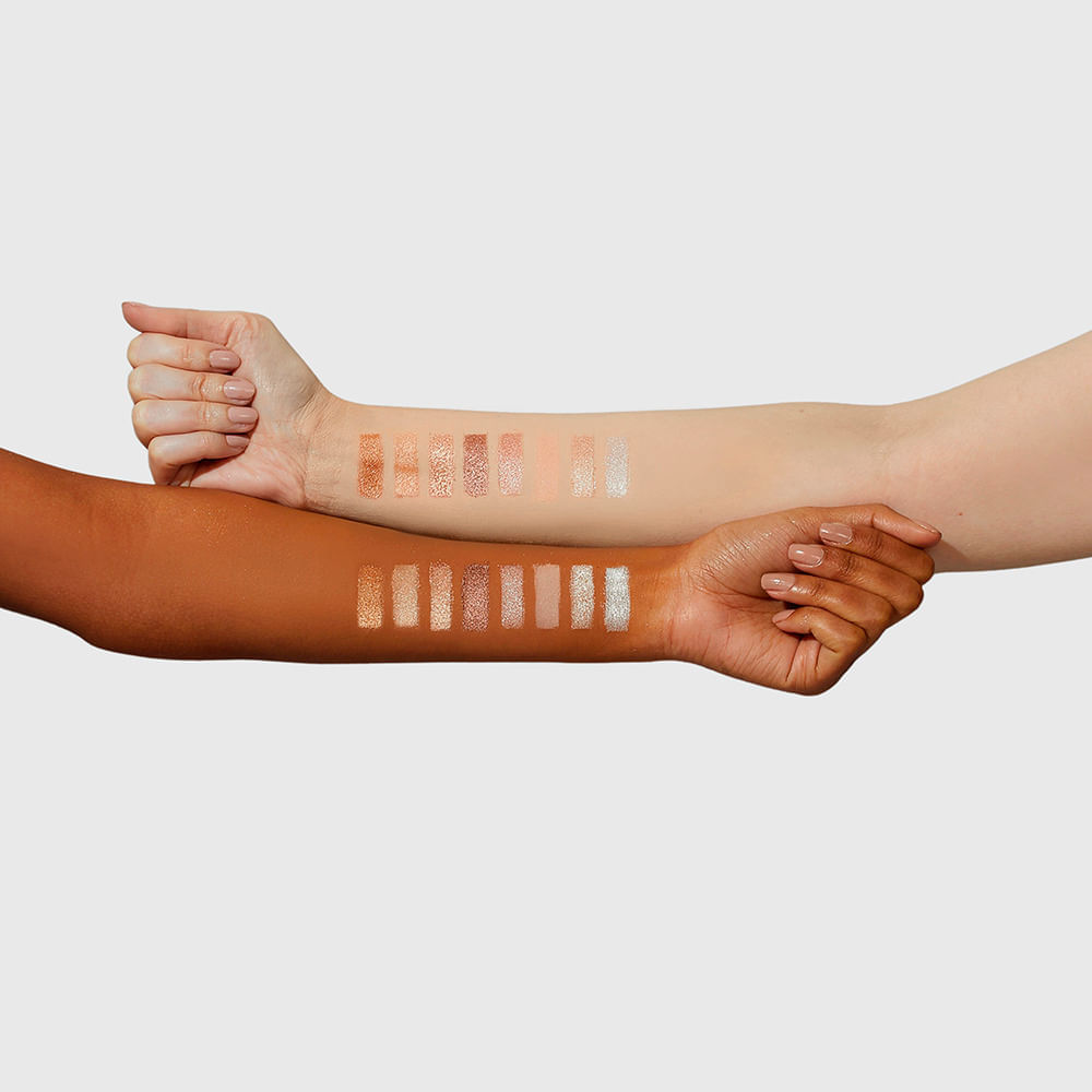 Paleta de Sombras + Esponja de Maquiagem Flat Drop Edition