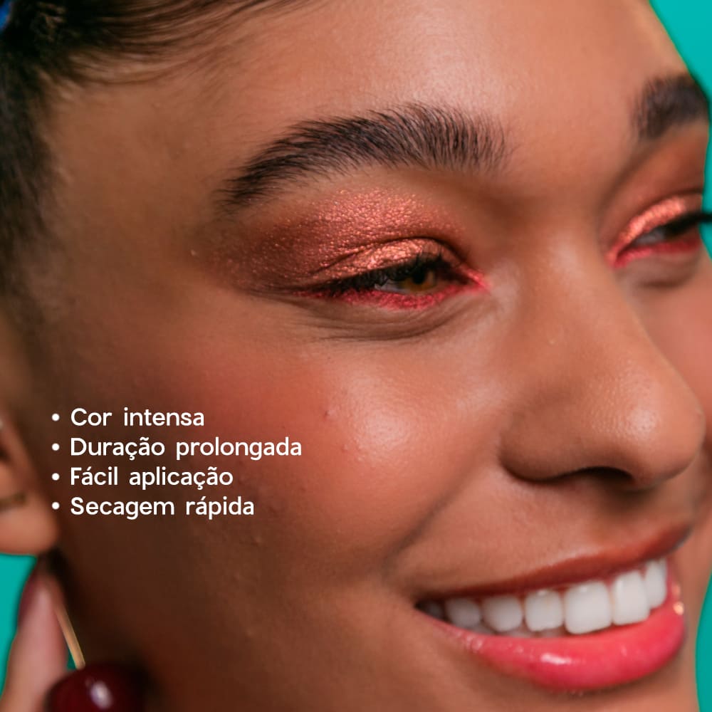 Sombra Líquida Cobre Liquid Eyeshadow Oasis 4you 2g