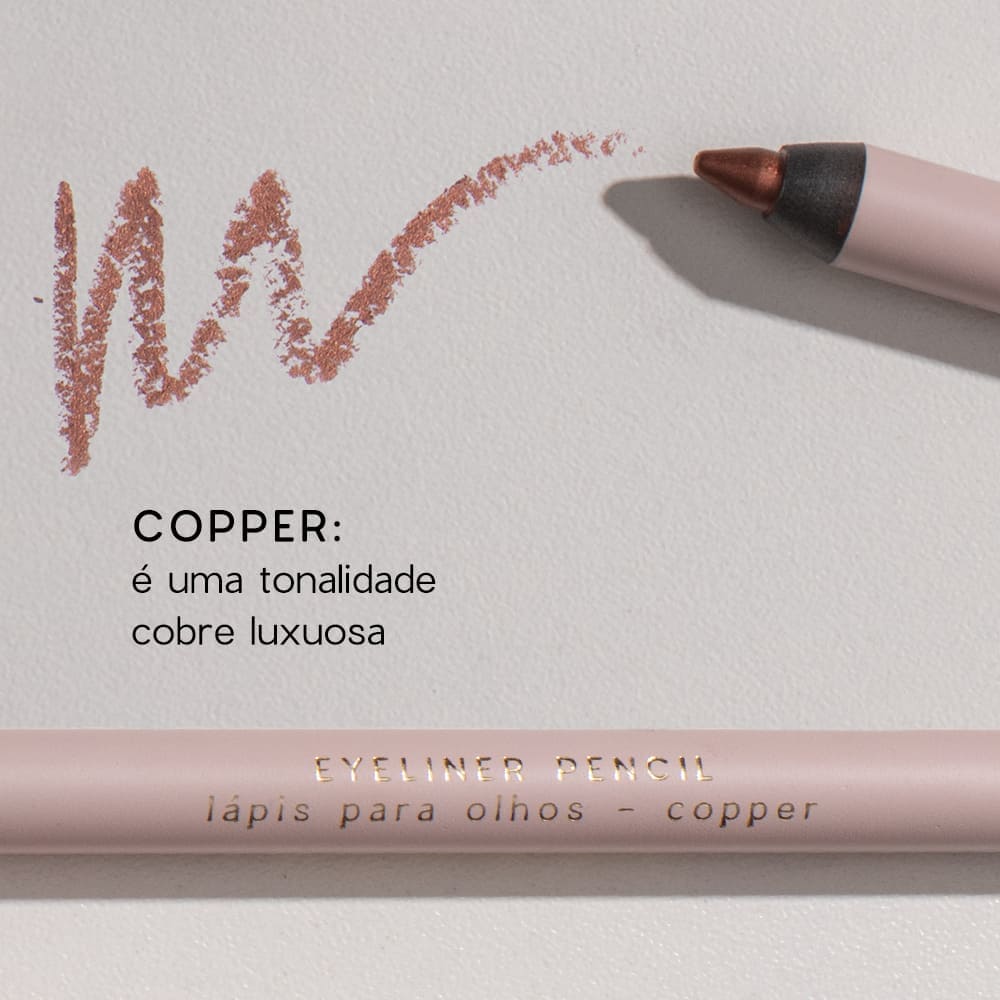 Kit Lápis para Olhos Cobre + Sombra Liquida Oasis