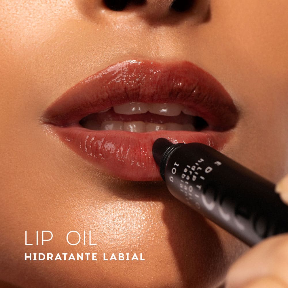 Kit Paleta de Sombras + Blush em Bastão + Lip Oil Cocoa Océane Edition