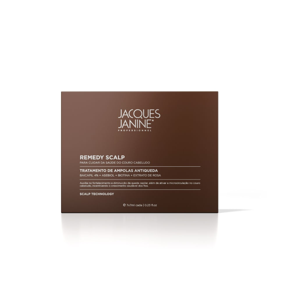 Jacques Janine Display Com 7 Ampolas Remedy Scalp 7ml
