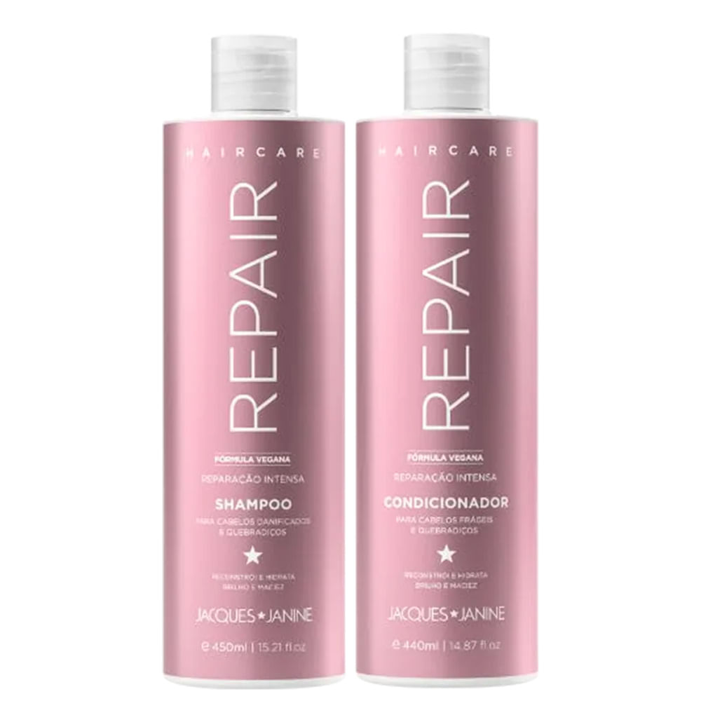 Shampoo  + Condicionador Jacques Janine Hair Care Repair 440ml