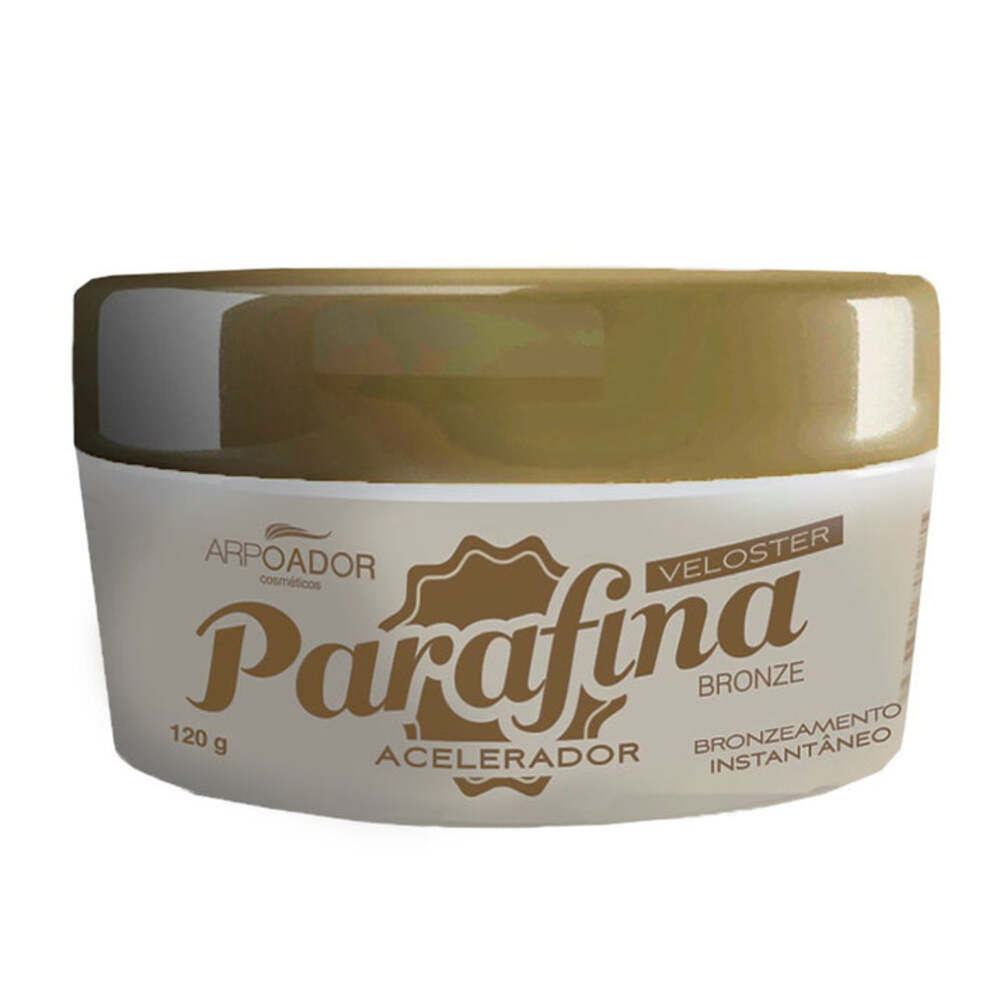 Parafina Bronze Veloster Pote Acelerador de Bronzeado 120g