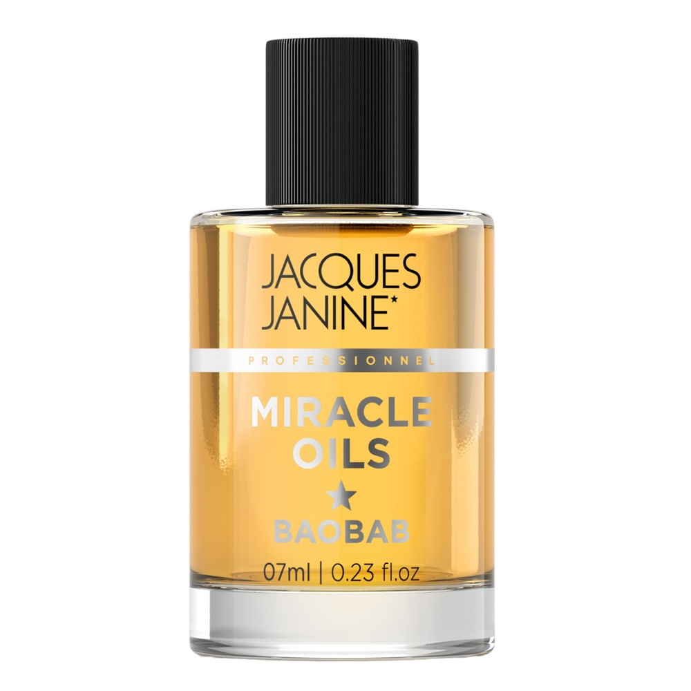 Miracle Óleo Reparador Baobab Oils Nutrição intensiva Jacques Janine 7ml