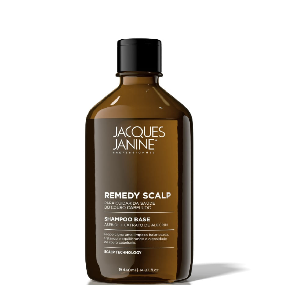 Shampoo Remedy Scalp Jacques Janine Neutro 440ml Cuidado Intensivo