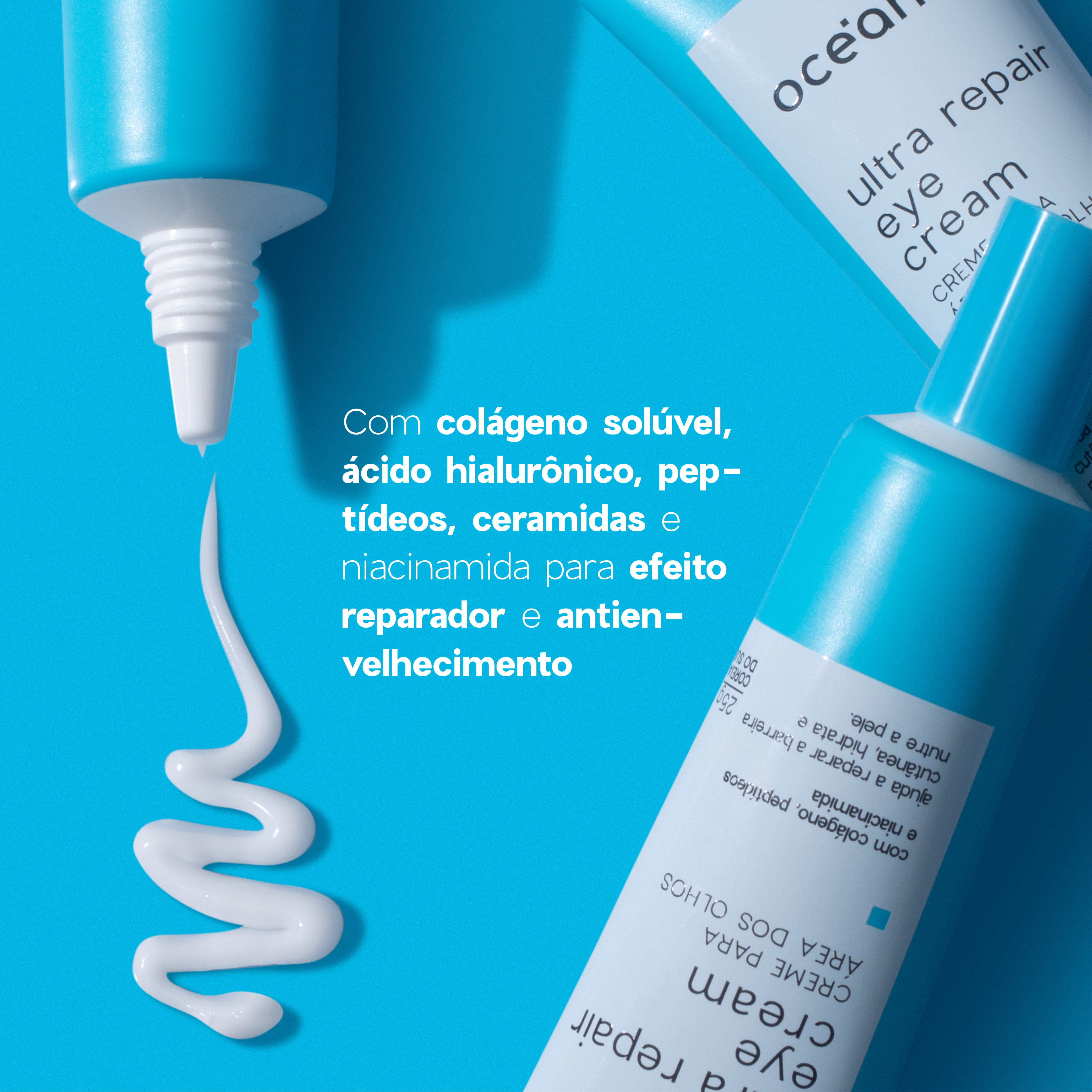 Creme para Área Dos Olhos com Colágeno Ultra Repair Eye Cream 25g
