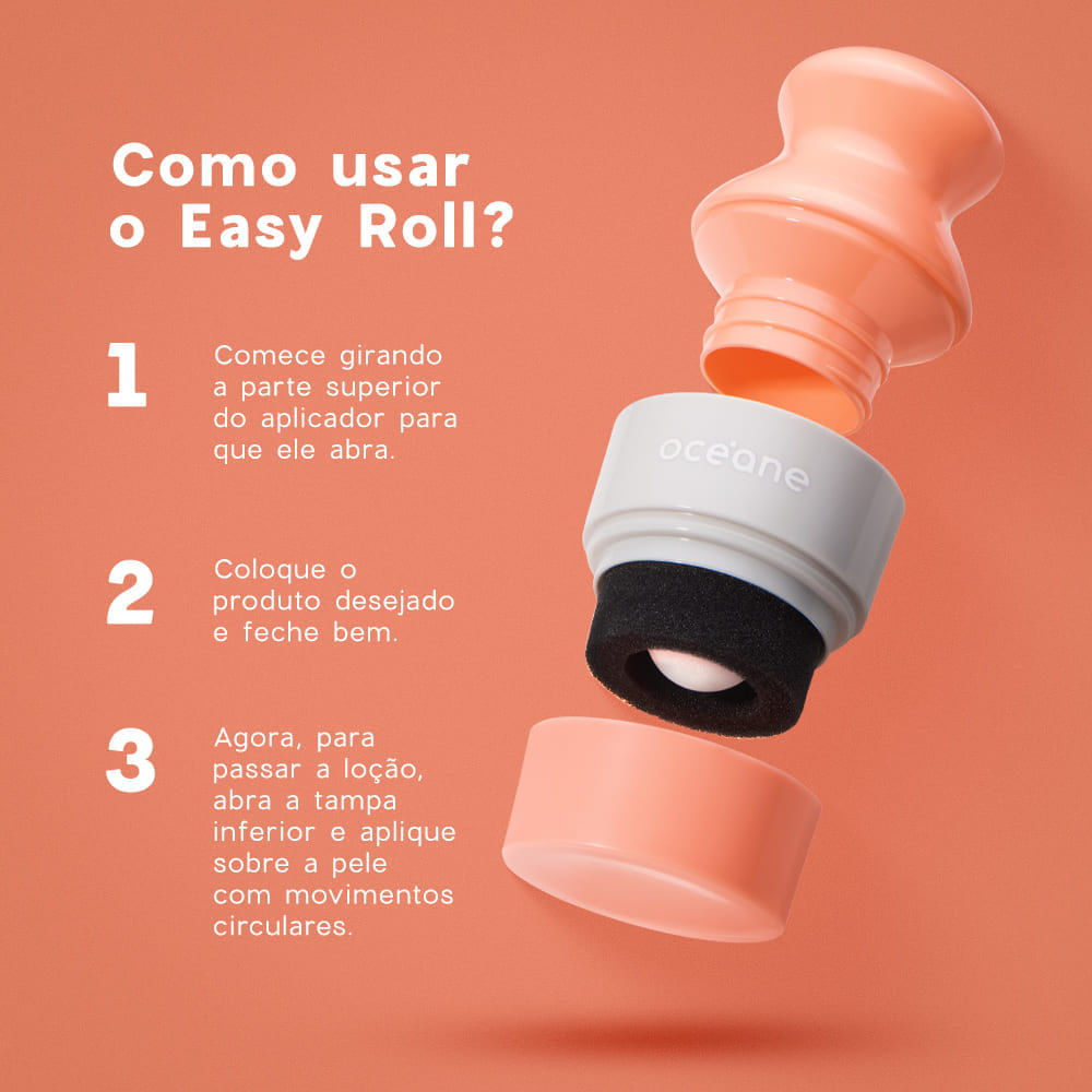 Kit Easy Roll + Creme Hidratante Corporal Sleep