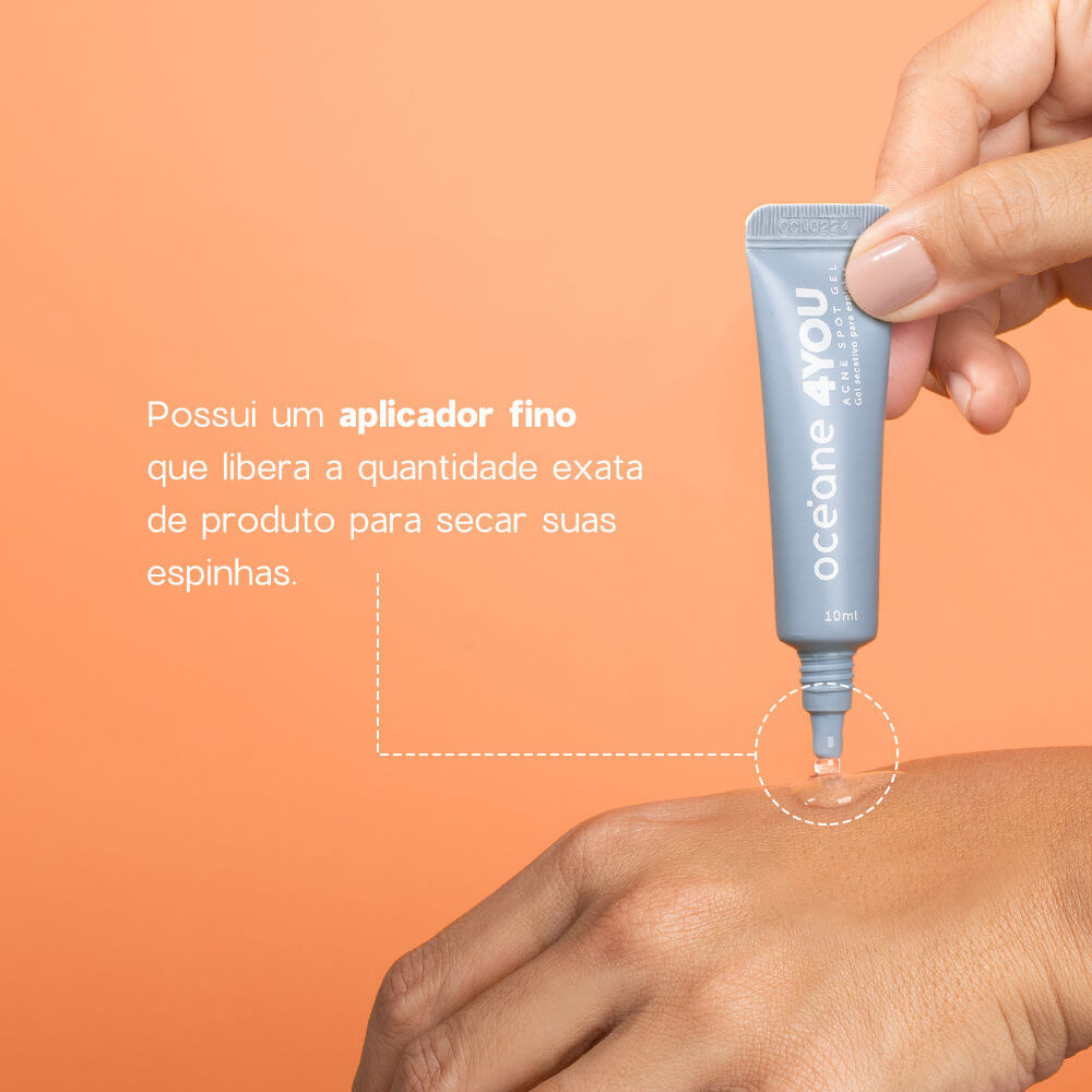 Kit Gel Secativo + Star Acne Patches 4you