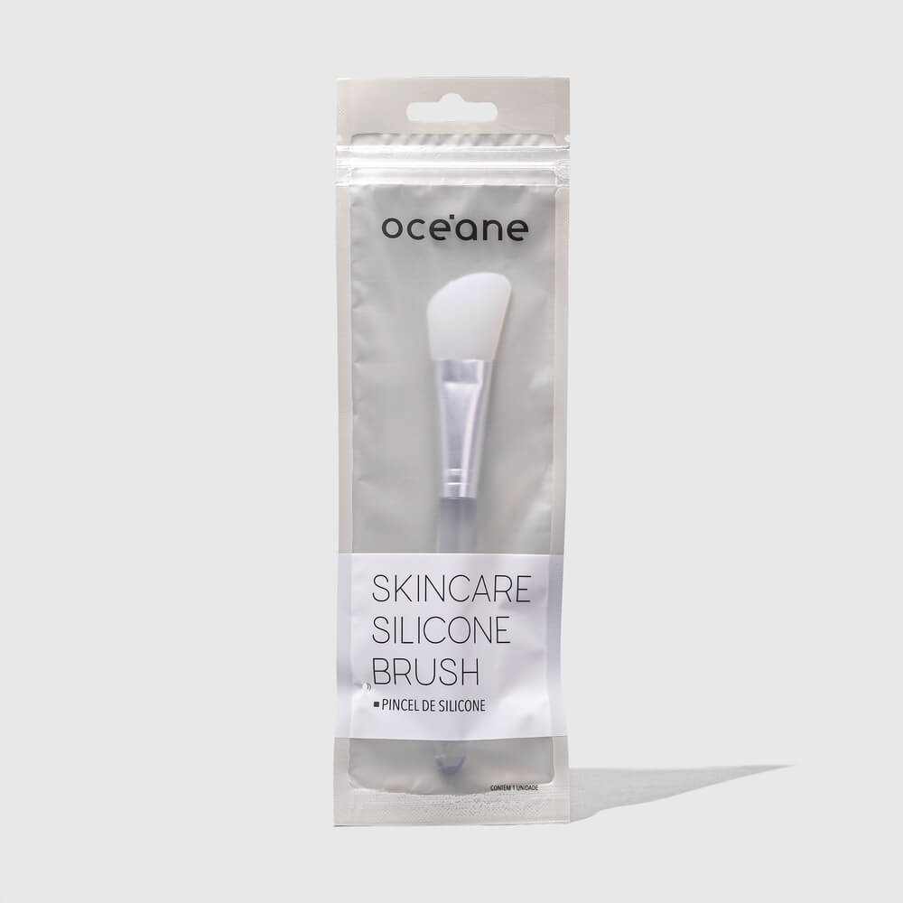 Kit Máscara Facial + Máscara Facial Esfoliante + Pincel de Silicone +  Sacola de Presente Média