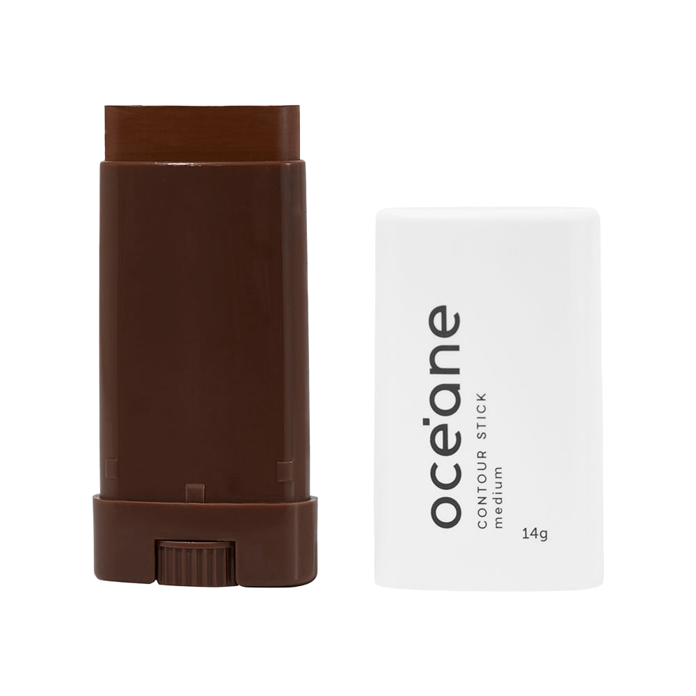 Contorno em Bastao Marrom Medio Contour Stick Medium Oceane Limited 14g