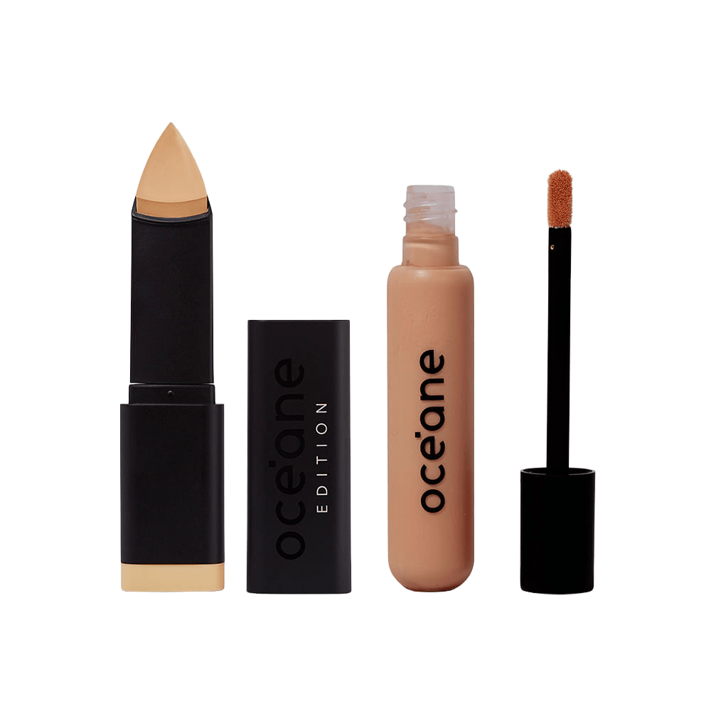 Kit Base Em Bastão Sand + Corretivo Líquido Light Océane Edition