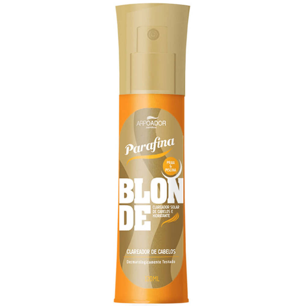 Clareador Solar para Cabelos Parafina Bronze Blonde 120ml