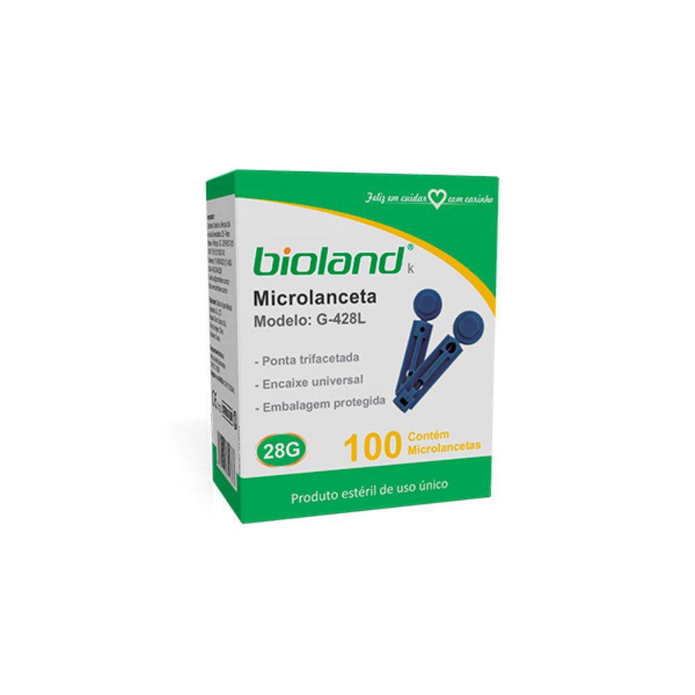 Microlanceta G-423l Universal Bioland 100 Unidades