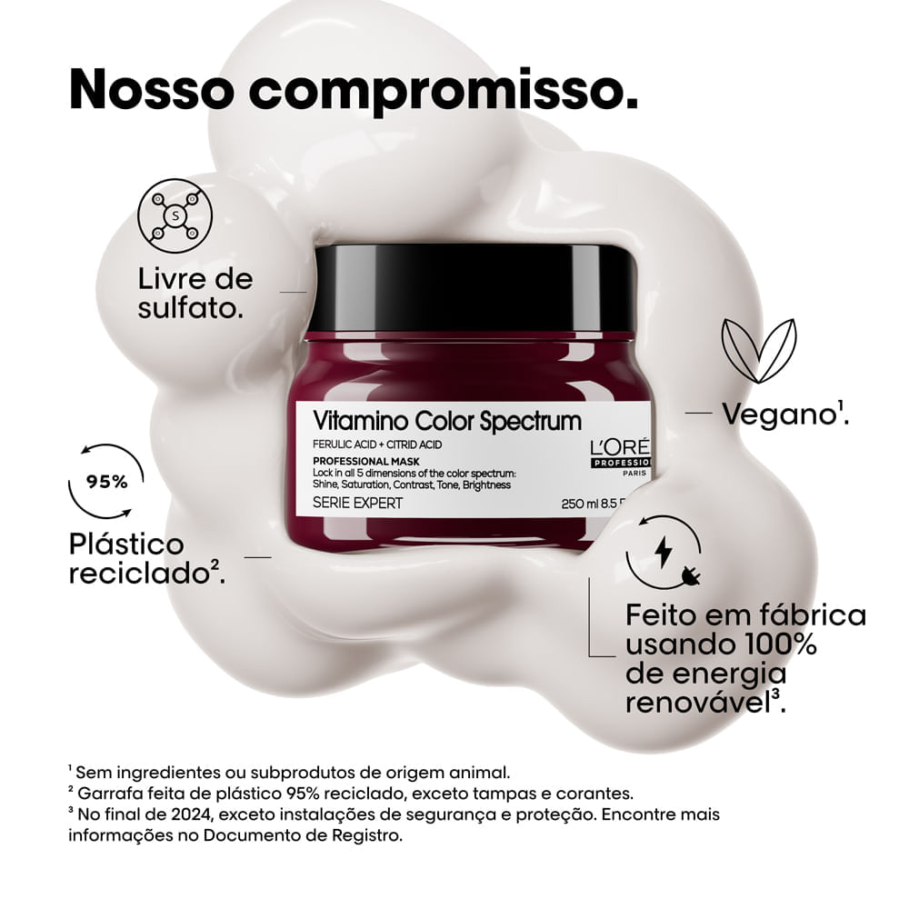 Máscara L'Oréal Professionel Vitamino Color Spectrum 250ml