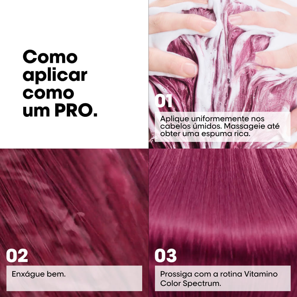 Shampoo L'Oréal Professionel Vitamino Color Spectrum 500ml