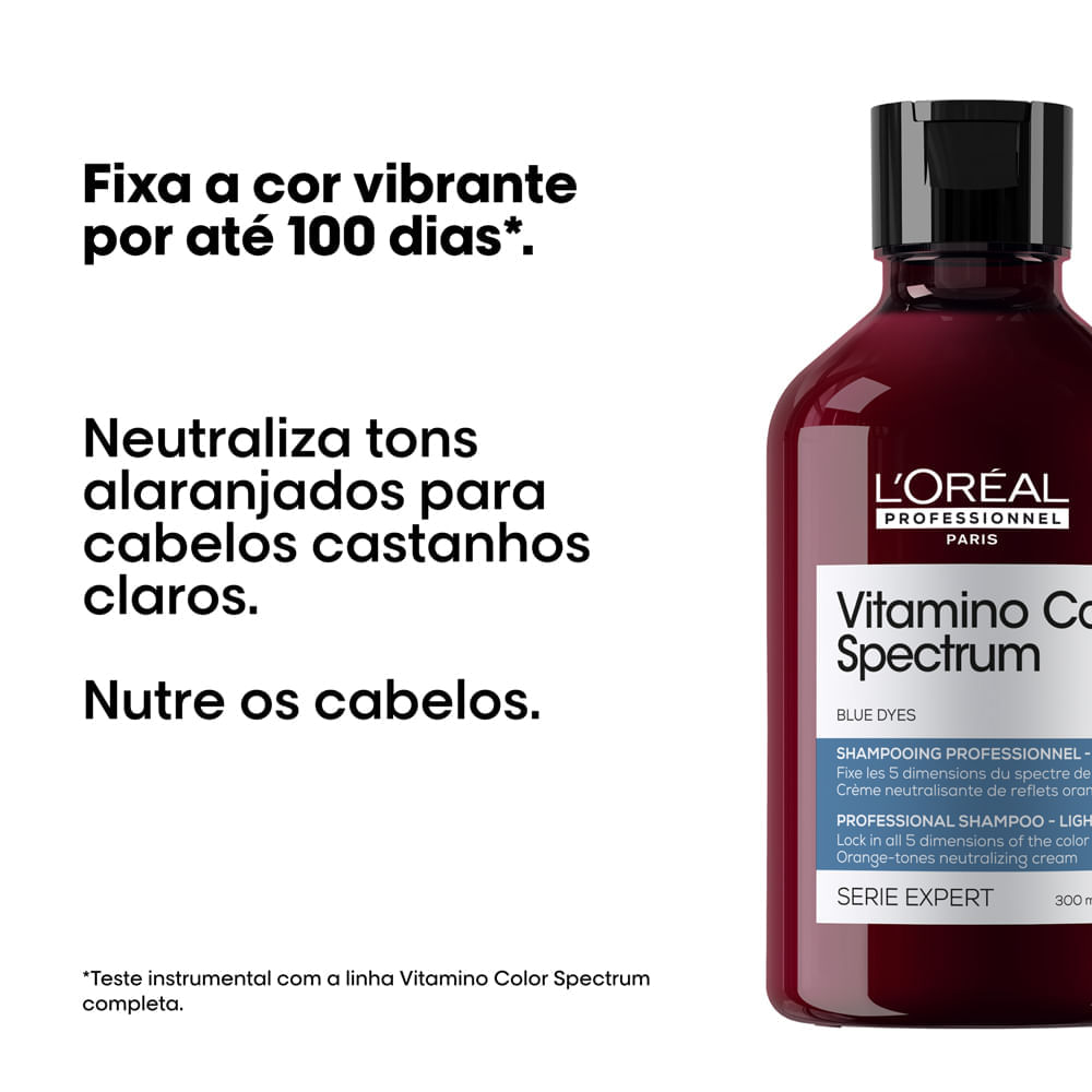 Shampoo L'Oréal Profissional Vitamino Color Spectrum Blue 300ml