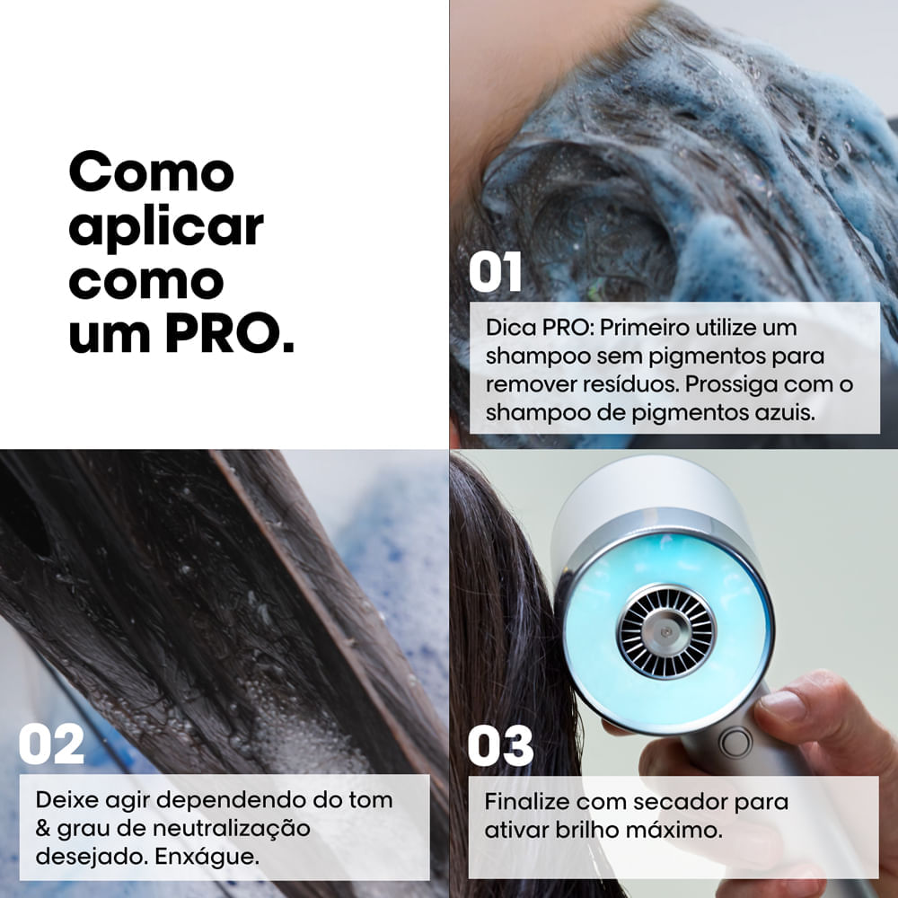 Shampoo L'Oréal Profissional Vitamino Color Spectrum Blue 300ml