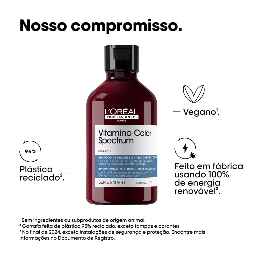 Shampoo L'Oréal Profissional Vitamino Color Spectrum Blue 300ml