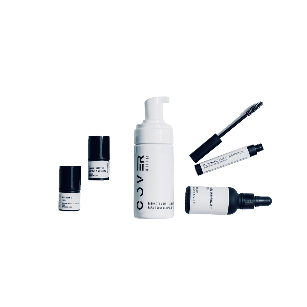 ROTINA COMPLETA + NECESSAIRE DE COURO
