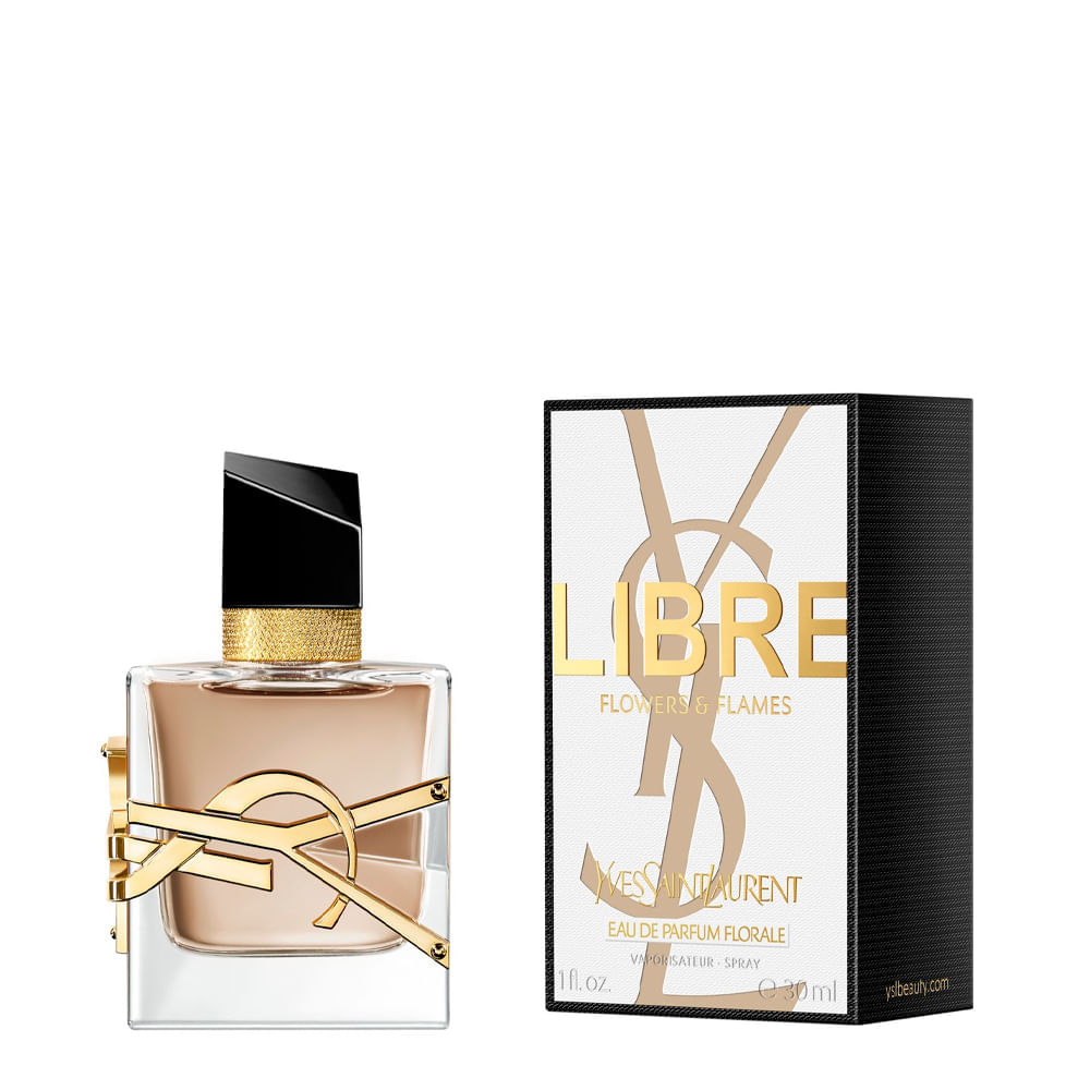 Perfume Feminino Yves Saint Laurent Libre Flowers & Flames Eau de Parfum 30ml
