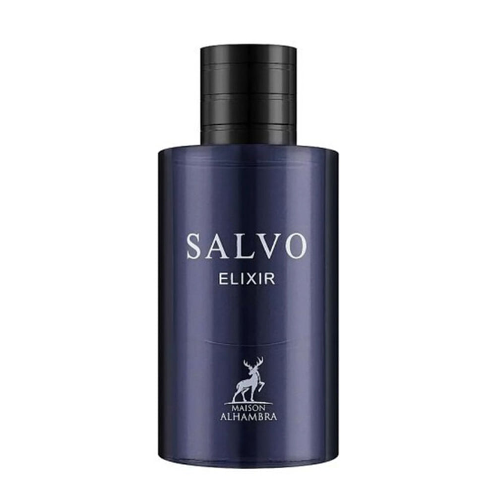Perfume Árabe Masculino Salvo Elixir Eau de Parfum Maison Alhambra 60ml