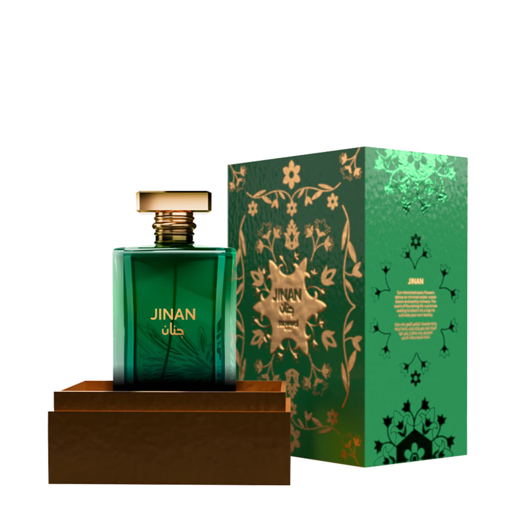 Perfume Árabe Masculino Mystic Jinan Eau De Parfum Mawwal 100ml