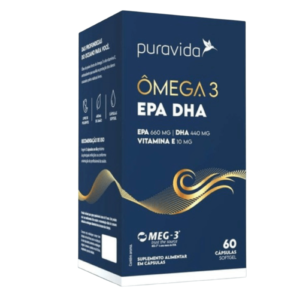 Ômega 3 Epa Dh Softgel 60 Cápsulas