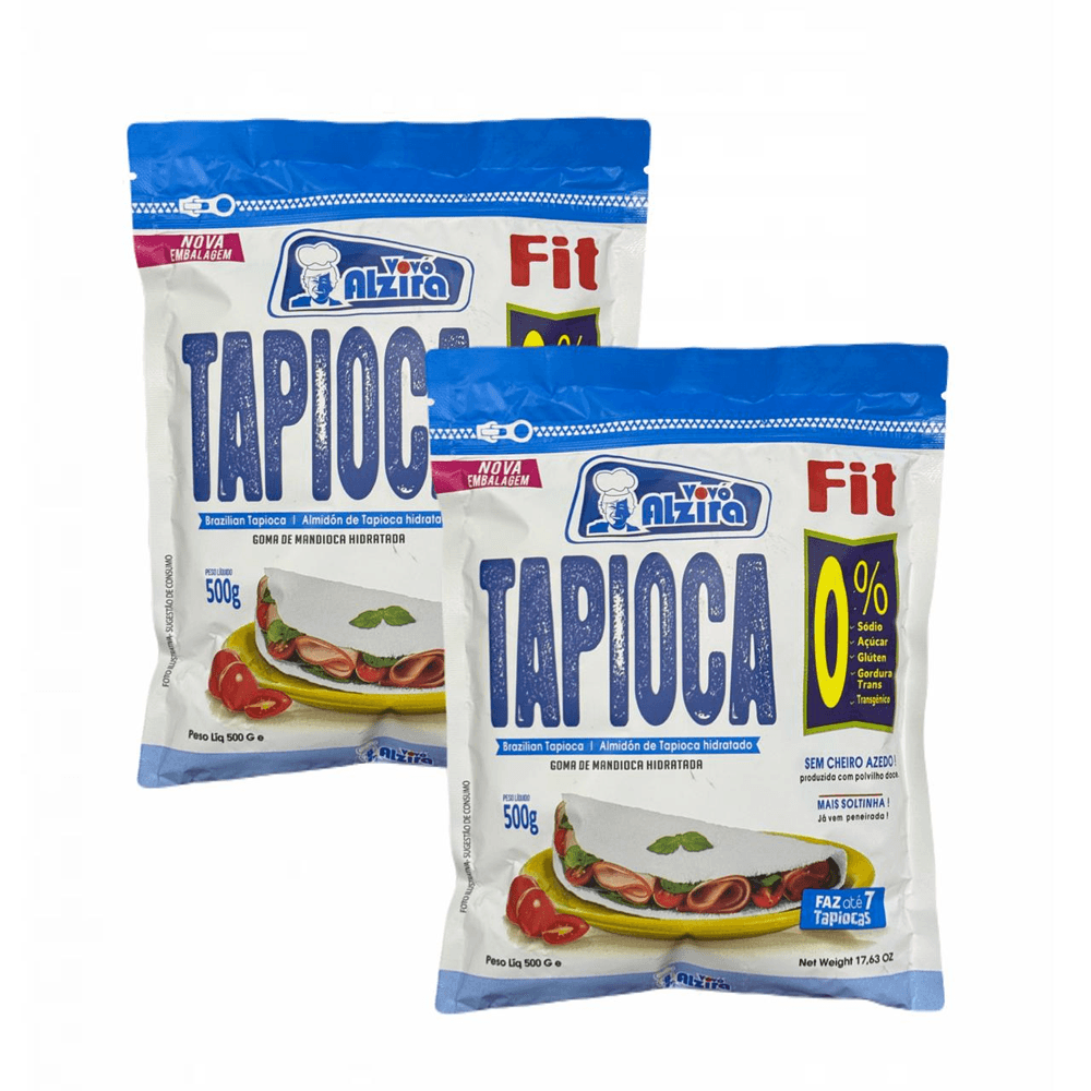 2x Goma De Tapioca Fit Hidratada Vovó Alzira 500g