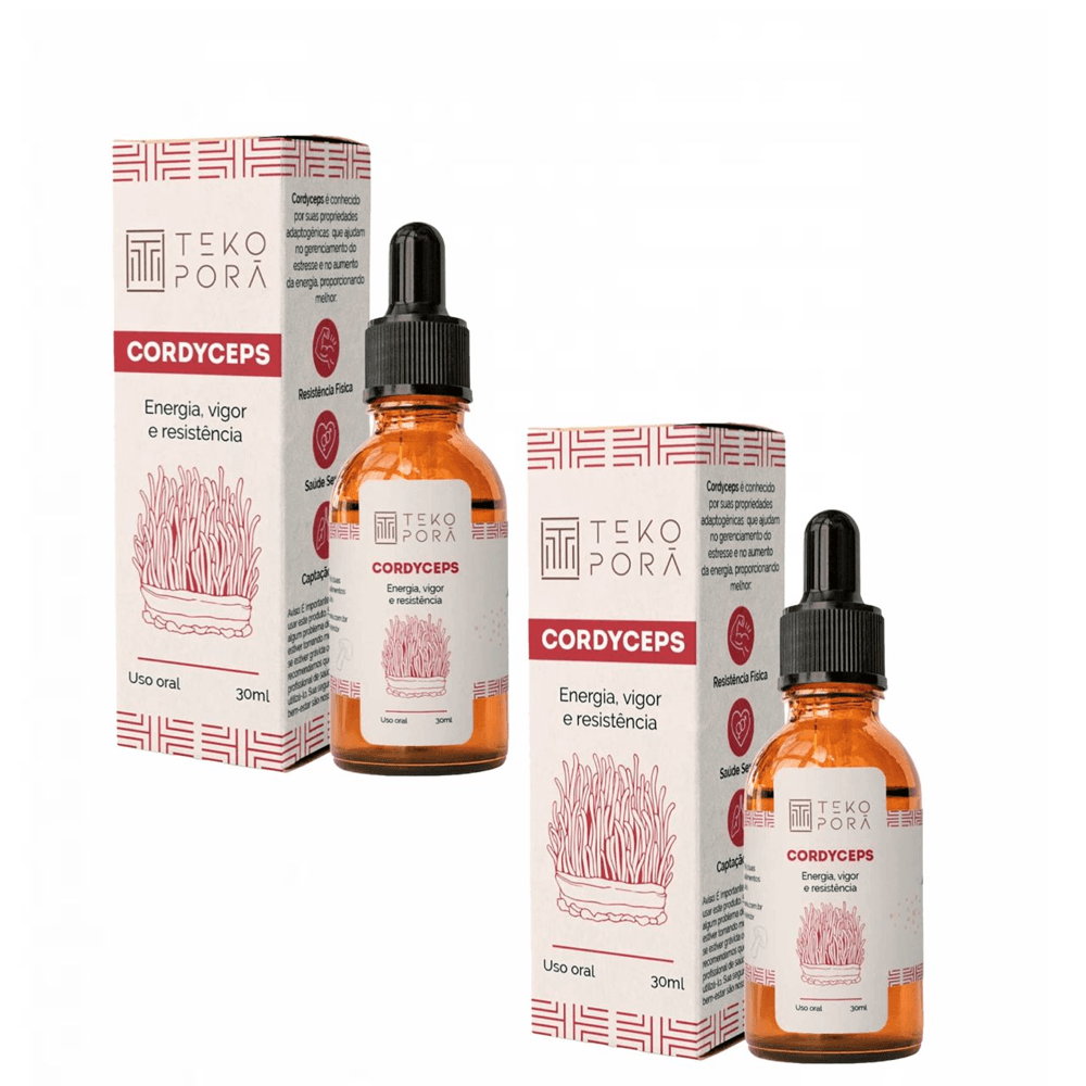2x Extrato Cordyceps Cordyceps Militaris Teko Porã 30ml