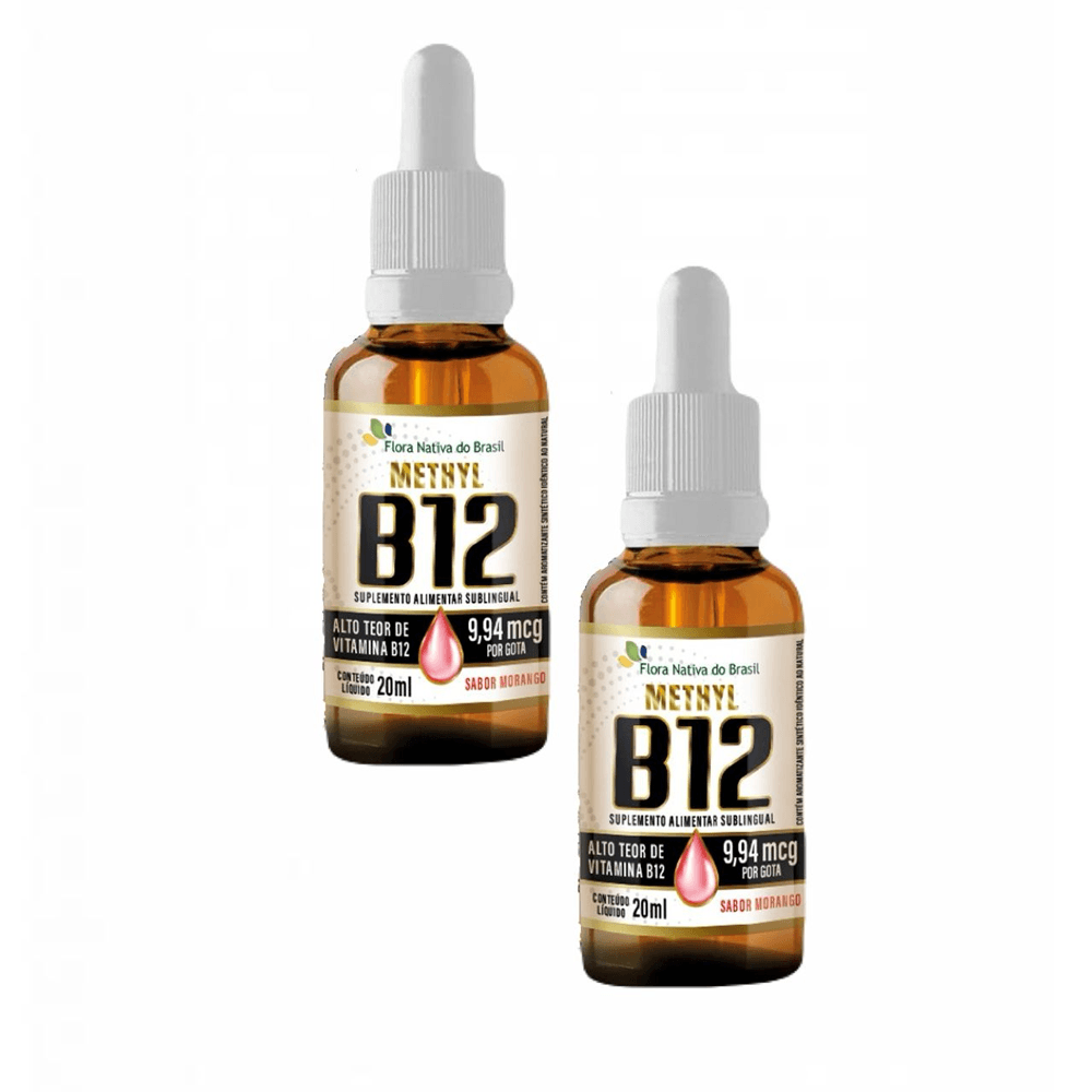 2x Vitamina B12 Metilcobalamina 20ml