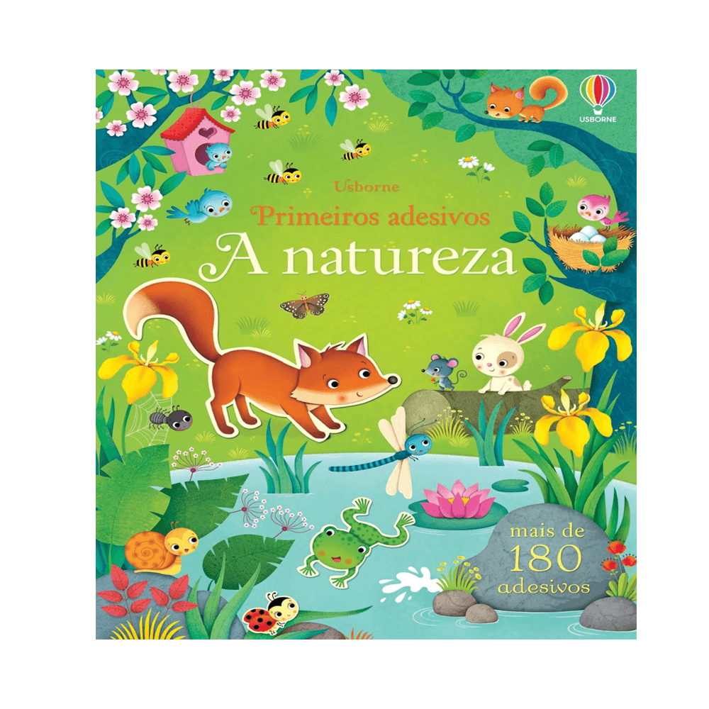 Livro de Adesivos A Natureza